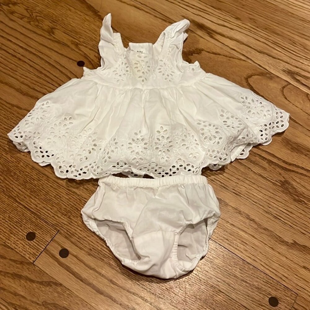 Gap white summer dress